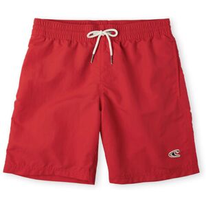 O''Neill Klassische schnelltrocknende Jungen Badeshorts. Farbe: Rot / Größe: 152