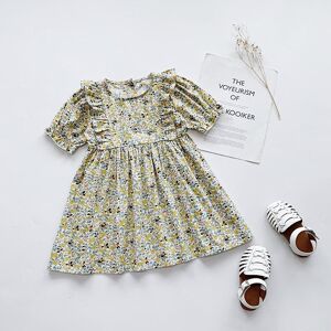 Kidsyuan Süßes Blumenkleid Für Das Sommerbaby