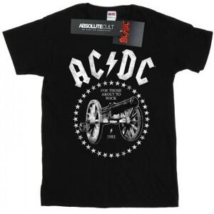 Ac/dc Boys We Salute You Cannon T-Shirt