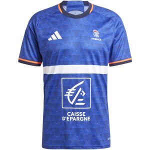 Adidas kinder heimtrikot offiziellen team von France JO 2024/25 Bleu 15/16 Jahre alt