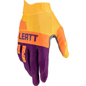 Leatt 1.5 GripR Kinder Motocross Handschuhe - Lila Gelb - M - unisex