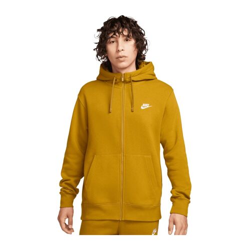 Nike Club Fleece Kapuzenjacke Gelb F716 – L