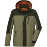 Outdoorjacke KILLTEC "KOW 133 BYS JCKT" Gr. 176, grün (khaki) Kinder Jacken Outdoorjacken