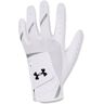 Under Armour IsoChill Junior Handschuh, weiss, weiss, linke Hand (für Rechtshänder), L