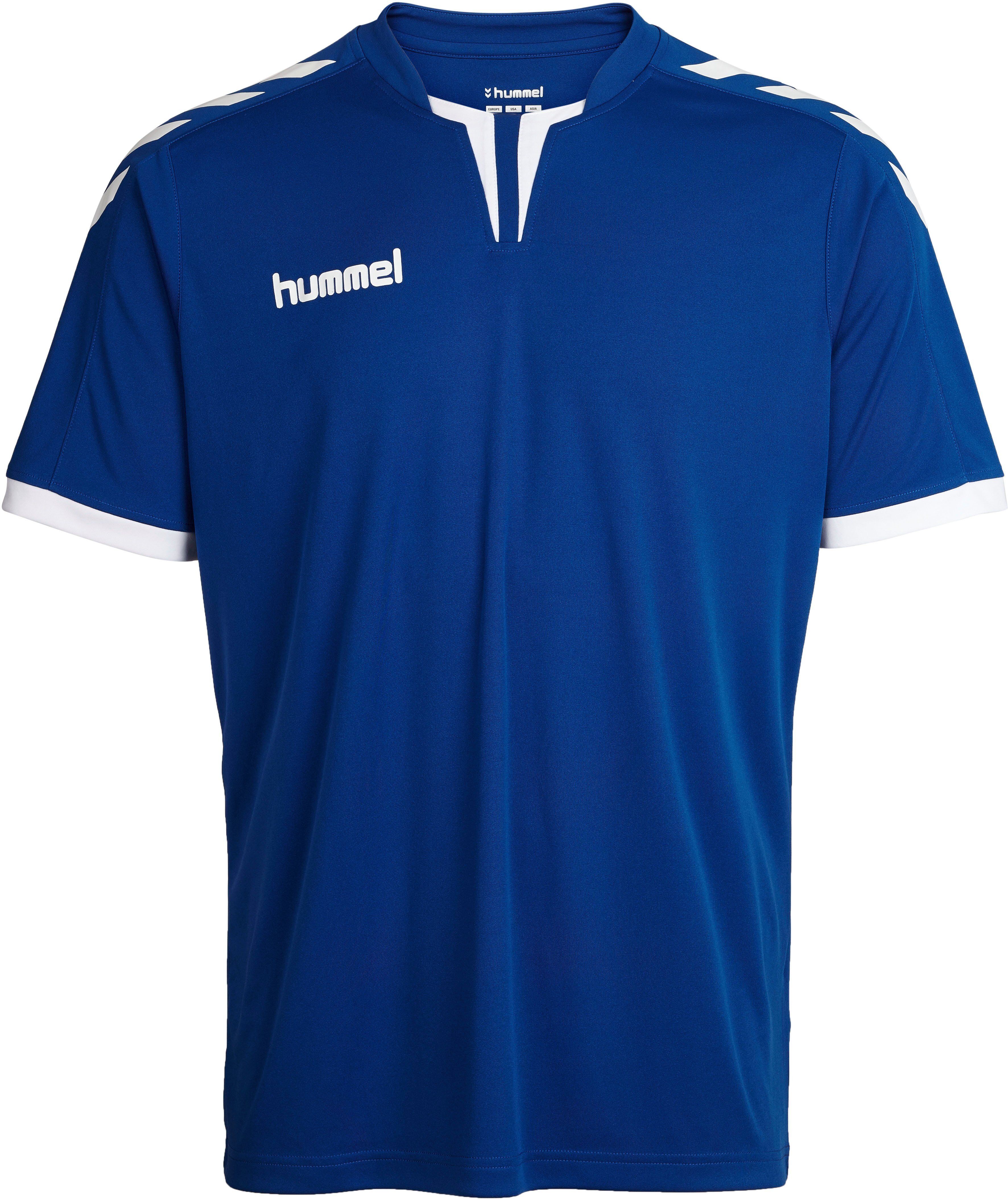 hummel Trainingsshirt »CORE SHORTSLEEVE POLY JERSEY«, blau