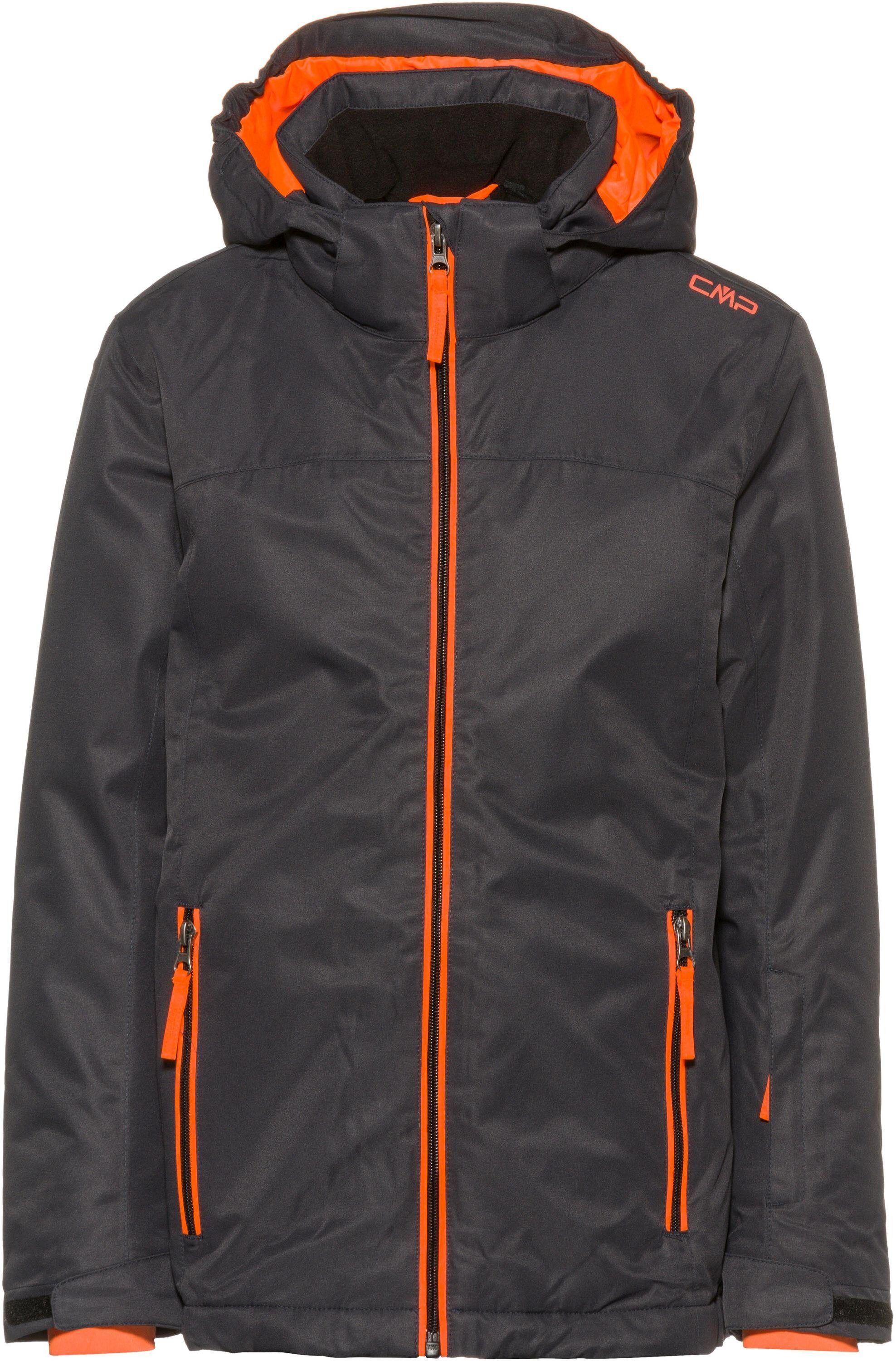 CMP Skijacke, grau-orange