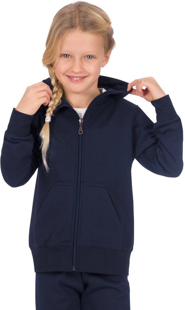 Trigema Kapuzenjacke, navy