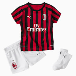 Puma AC Milan Babies Heim Mini Set mit Socken Für Kinder   Mit Aucun   Rot/Schwarz   Größe: 80