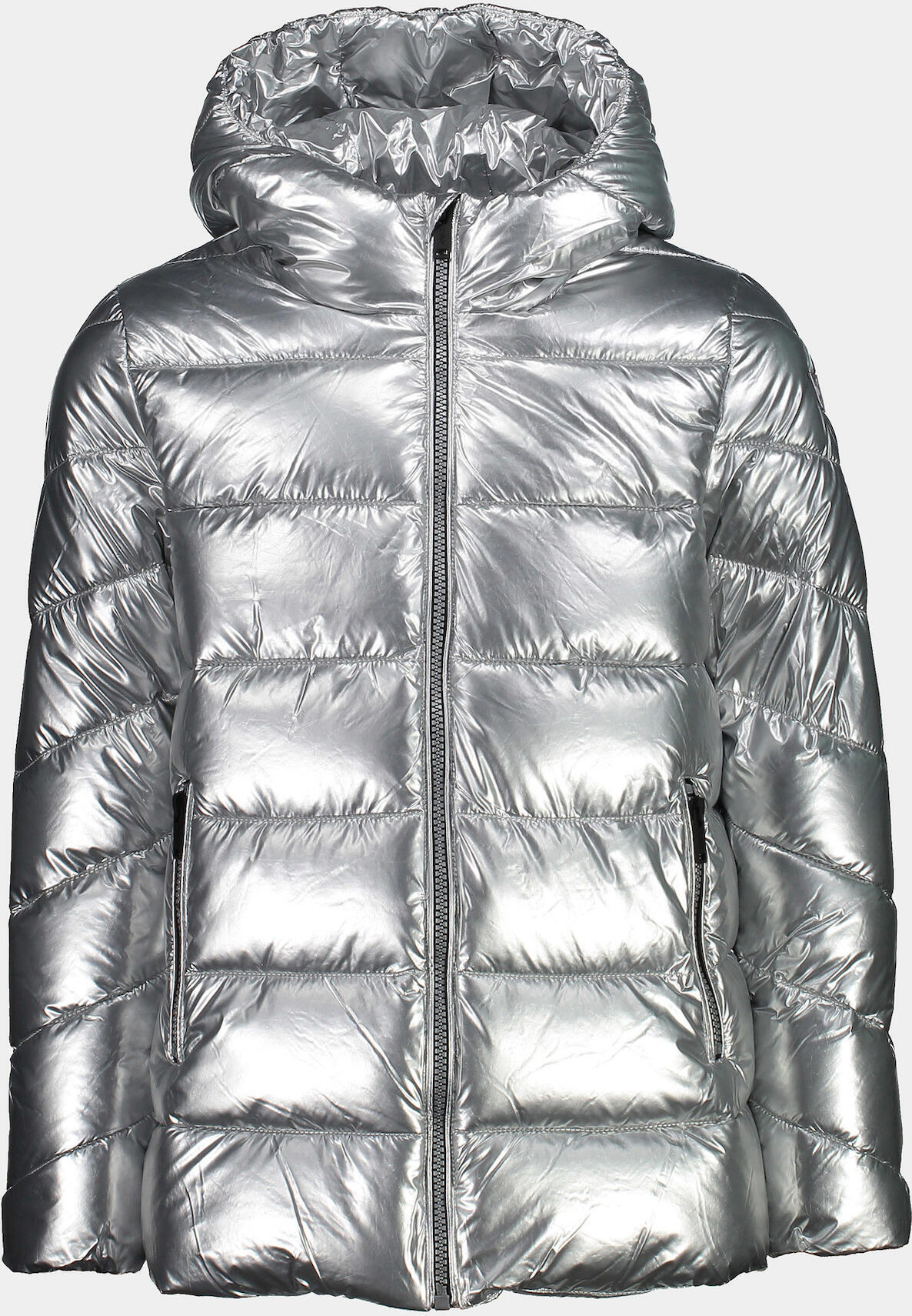 CMP Girl Jacket Long FIX Hood silver (U303) 164