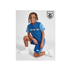 Nike Swoosh Tape T-Shirt/Shorts Set Children, Blue