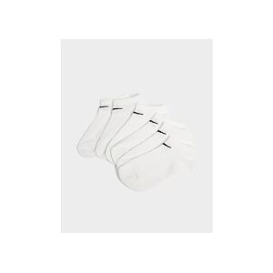 Nike 6-Pak Invisible Sokker Junior, White