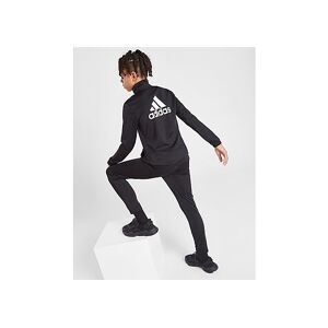 adidas Badge Of Sport Poly Tracksuit Junior, Black / White