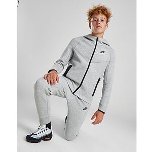 Nike Tech Fleece Full Zip Hoodie Junior, Dark Grey Heather/Black/Black