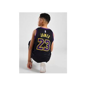 Nike NBA LA Lakers City Edition James #23 Jersey Junior, Black