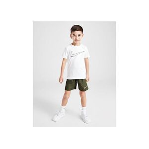 Nike T-Shirt/Woven Shorts Set Children, White