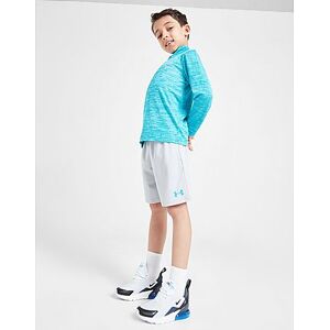 Under Armour 1/4 Zip Long Sleeve Top/Shorts Sæt Børn, Blue