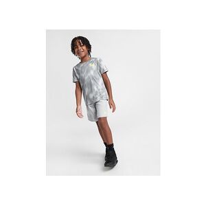 Under Armour Camo T-Shirt/Shorts Set Children, Grey