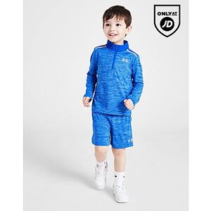 Under Armour Woven Panel 1/4-Zip Top/Shorts Set Infant, Blue