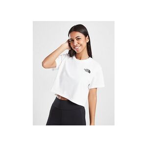 The North Face Girls' Small Logo Crop T-Shirt Junior, White