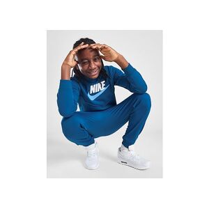 Nike Poly Crew Tracksuit Junior, Court Blue/White/White