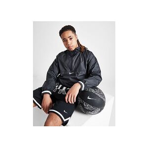 Nike Basketball Woven 1/4 Zip Jacket Junior, Black/Black/White