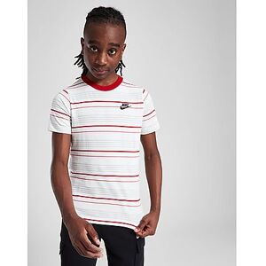 Nike Sportswear Stripe T-Shirt Junior, White