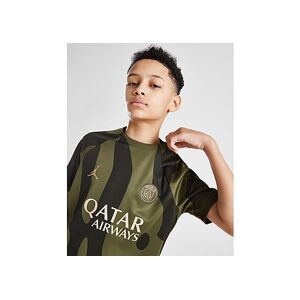 Jordan Paris Saint Germain Pre Match Shirt Junior, Rough Green/Sequoia/Dark Obsidian/Hemp