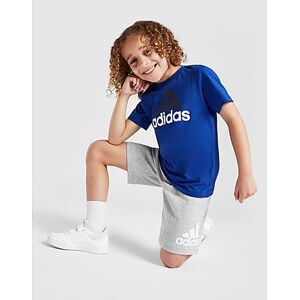 adidas Badge of Sport T-Shirt/Shorts Set Children, Blue