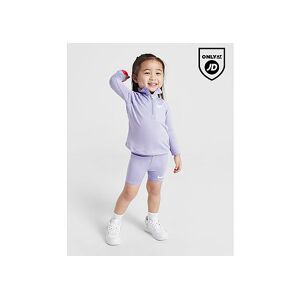 Nike Girls' Pacer 1/4-Zip/Shorts Set Infant, Purple