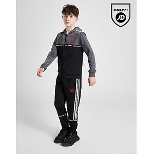 adidas Originals Poly Tape Track Pants Junior, Black