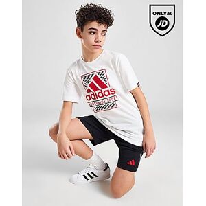 adidas Box Logo T-Shirt Junior, White