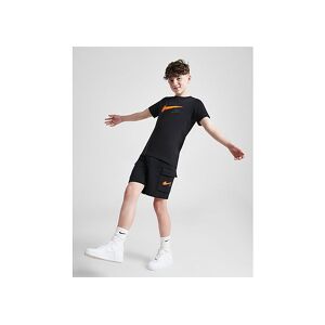 Nike Double Swoosh Cargo Shorts Junior, Black