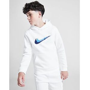 Nike Double Swoosh Overhead Hoodie Junior, White