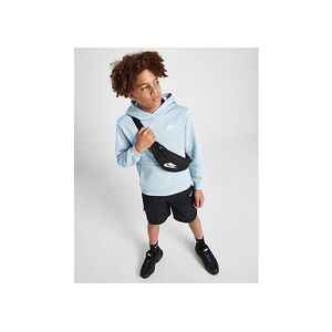 Nike Club Fleece Overhead Hættetrøje Junior, Light Armoury Blue/White