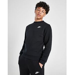 Nike Sportswear Club Fleece Crew Sweatshirt Junior, Black/White