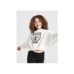 Nike Girls' Trend Fleece Crew Sweatshirt Junior, Sail