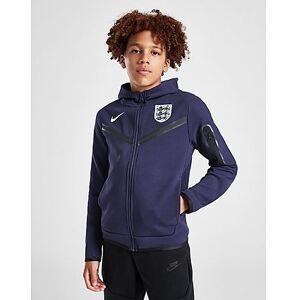 Nike England Tech Fleece Full Zip Hoodie Junior, Purple