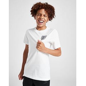 Nike England Crest T-Shirt Junior, White