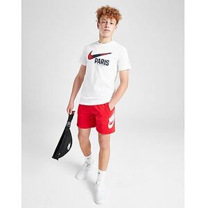 Nike Paris Saint Germain Swoosh T-Shirt Junior, White