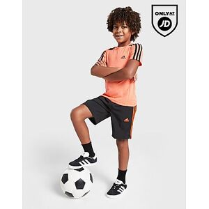 adidas Poly Tech T-Shirt/Shorts Set Children, Orange