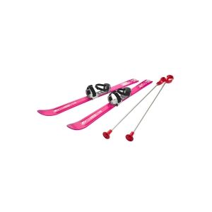 Gizmo Wanna Haves Ski til Børn 90 cm med skistave, Pink
