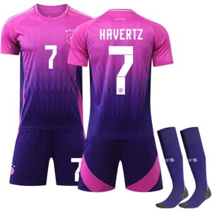 UEFA Euro 2024 Germany Away Kids Football Kit No. 7 Havertz 24