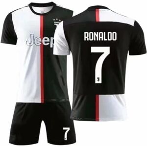 Juventus Home Kit No.7 Ronaldo Jersey Kit For Kids Youth Herre zV CNMR - Perfet S