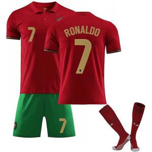 Fodboldsæt Fodboldtrøje Trænings-T-shirt Ronaldo kids 22(120-130cm)