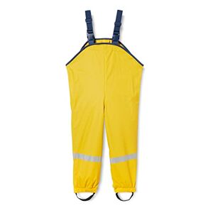 Playshoes Rain Dungarees Textile Lining Easy Fit Boy's Trousers Yellow, 18-24 Months (Manufacturer size :92 cm)