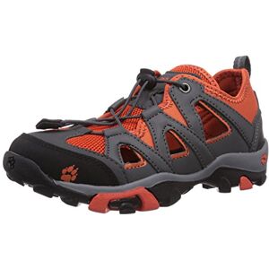 Jack Wolfskin Kids Mtn Attack Air, Unisex Children's Trekking and Hiking Boots, Orange (Bright Pumpkin 3021), 10 UK Child