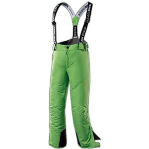 Black Crevice Children's Ski Trousers, Green, 152