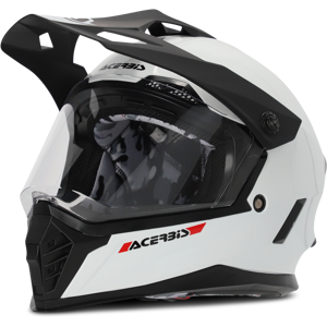 Acerbis Adventurehjelm  Rider Junior Dual, Hvid