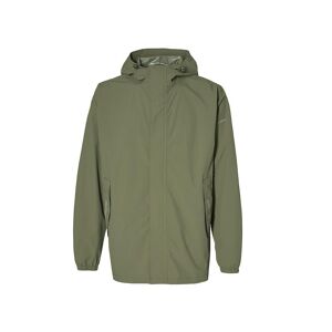 Basil Hoga Unisex Regnjakke, Olive Green, S - Mand - Grøn