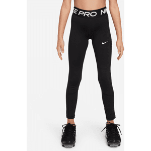 Nike Pro Leak Protection: Dri-FIT-menstruationsleggings til piger - sort sort XL